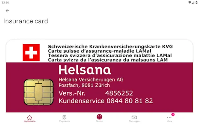 myHelsana android App screenshot 8
